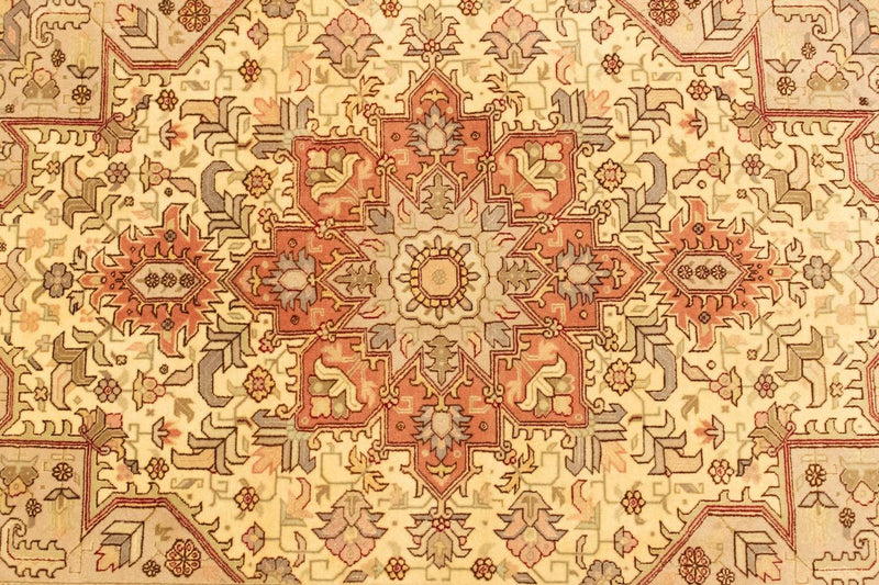 Alfombra Persa - Tabriz - Real - 147 x 103 cm - beige