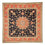 Alfombra Persa - Tabriz - Real cuadrado  - 202 x 202 cm - azul oscuro