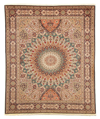 Alfombra Persa - Tabriz - Real - 258 x 205 cm - multicolor