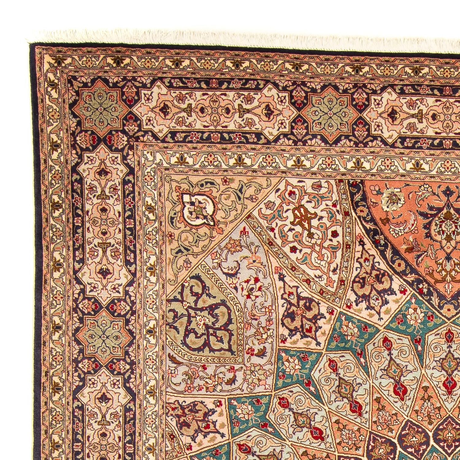 Alfombra Persa - Tabriz - Real - 258 x 205 cm - multicolor