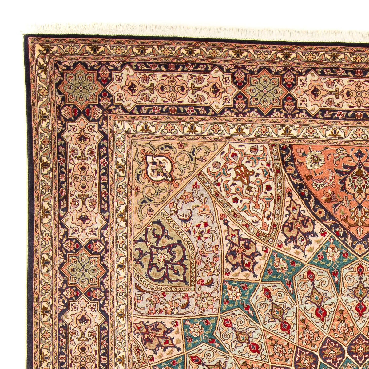 Alfombra Persa - Tabriz - Real - 258 x 205 cm - multicolor