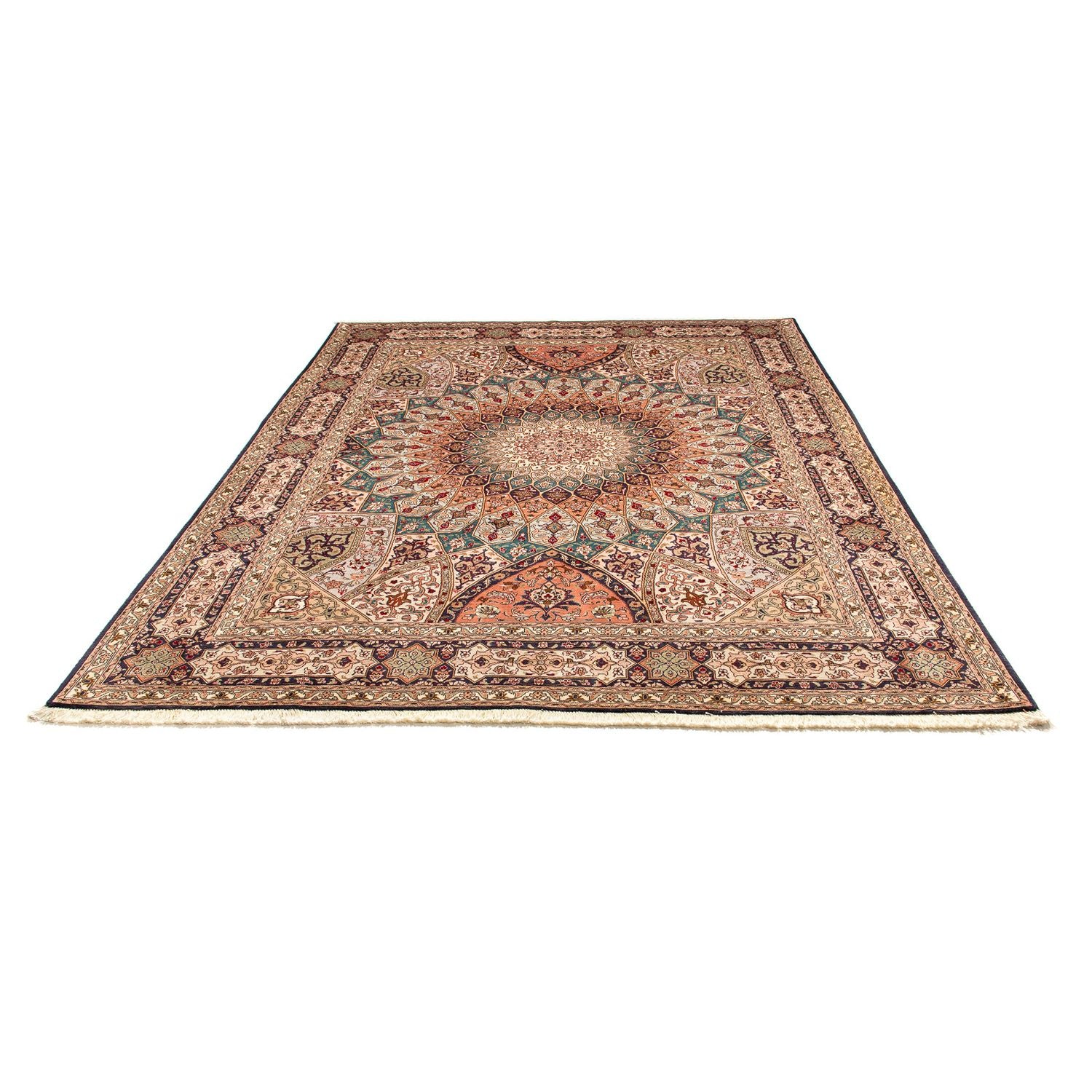 Alfombra Persa - Tabriz - Real - 258 x 205 cm - multicolor