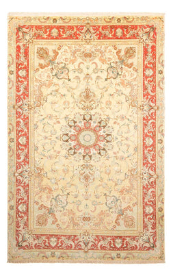 Alfombra Persa - Tabriz - Real - 307 x 198 cm - beige