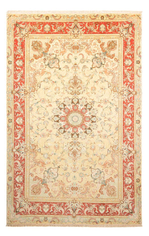 Alfombra Persa - Tabriz - Real - 307 x 198 cm - beige