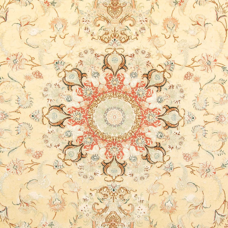 Alfombra Persa - Tabriz - Real - 307 x 198 cm - beige
