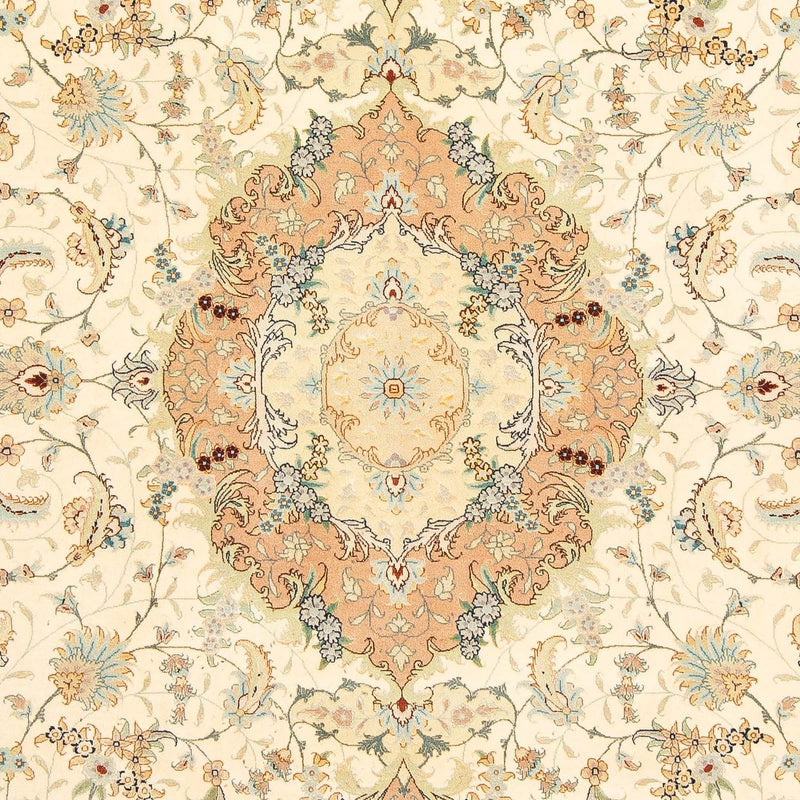 Alfombra Persa - Tabriz - Real - 297 x 204 cm - beige