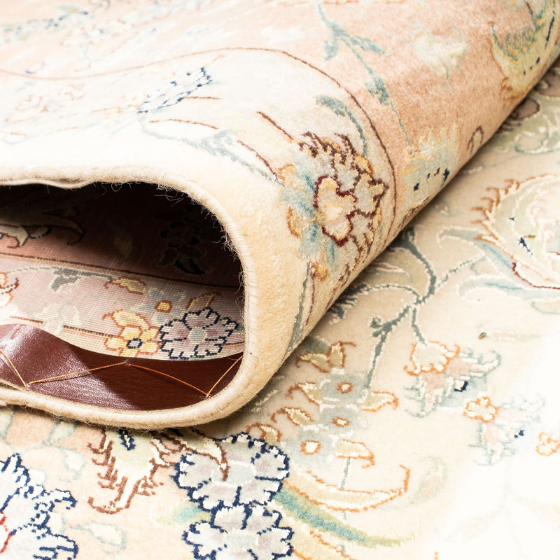 Alfombra Persa - Tabriz - Real - 297 x 204 cm - beige