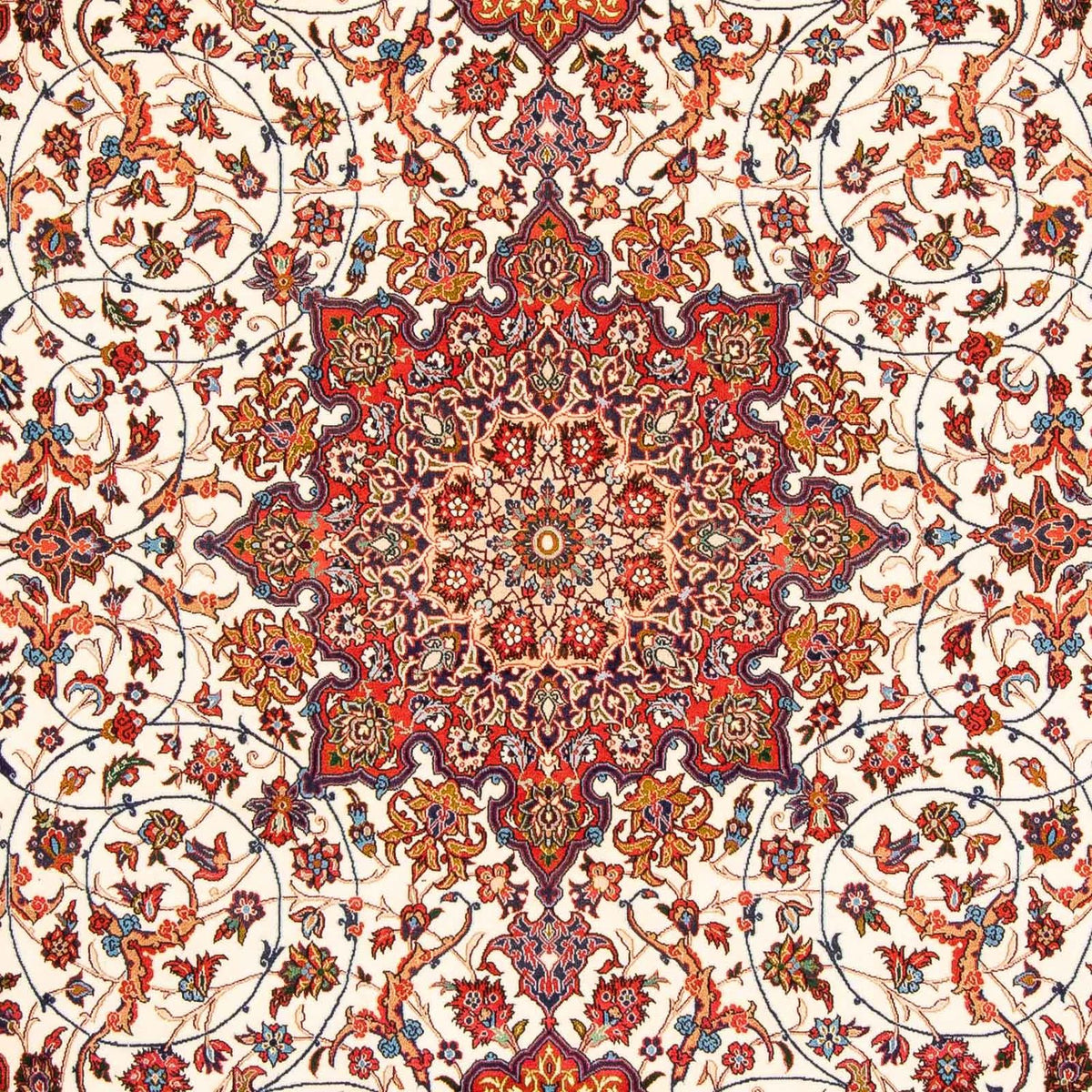 Alfombra Persa - Isfahan - Prima - 310 x 208 cm - rojo