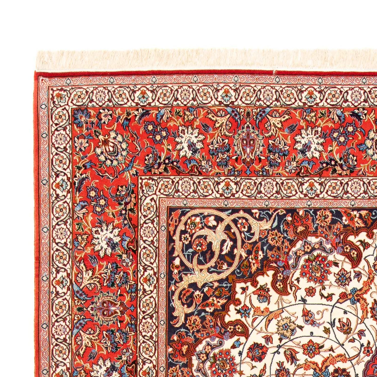 Alfombra Persa - Isfahan - Prima - 310 x 208 cm - rojo