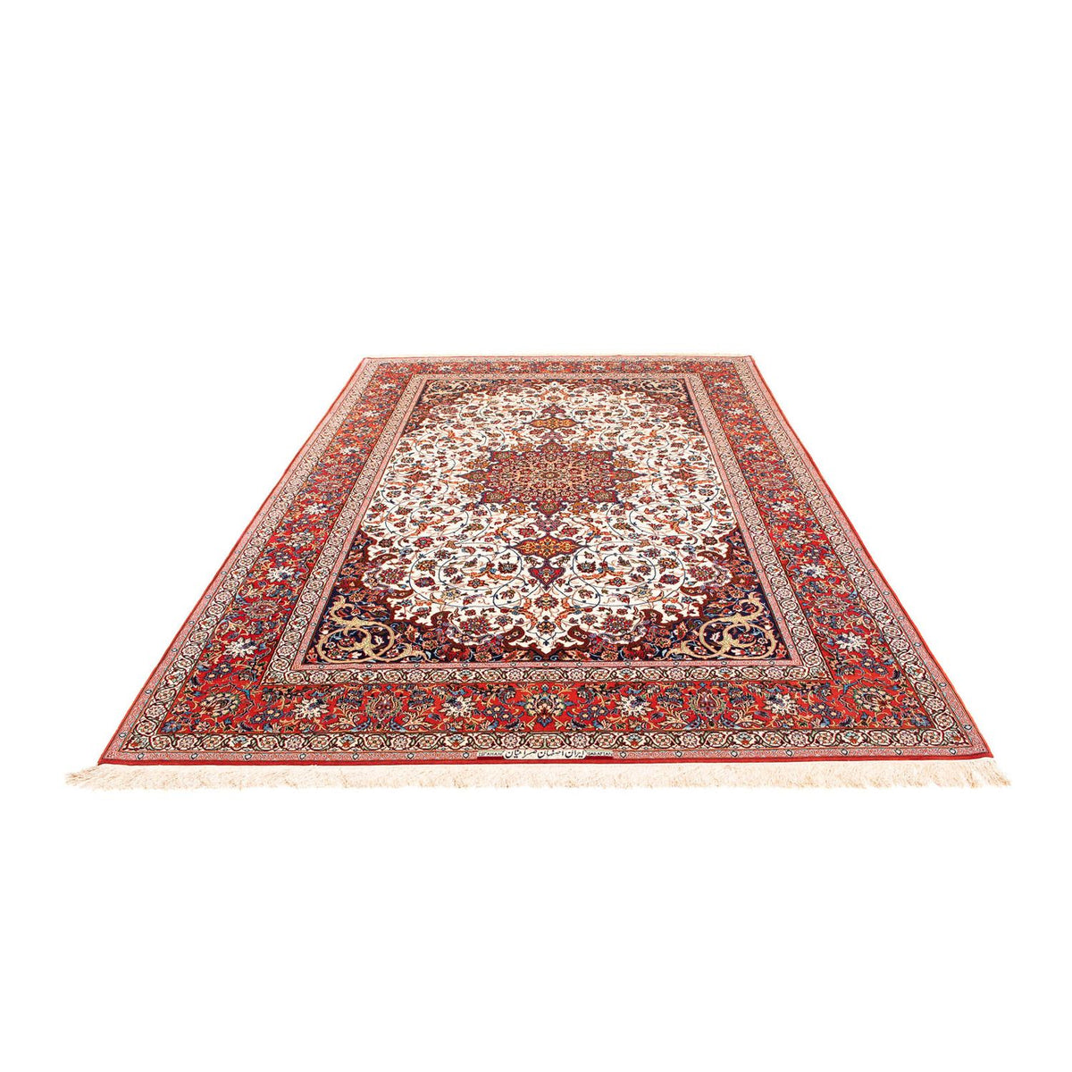 Alfombra Persa - Isfahan - Prima - 310 x 208 cm - rojo