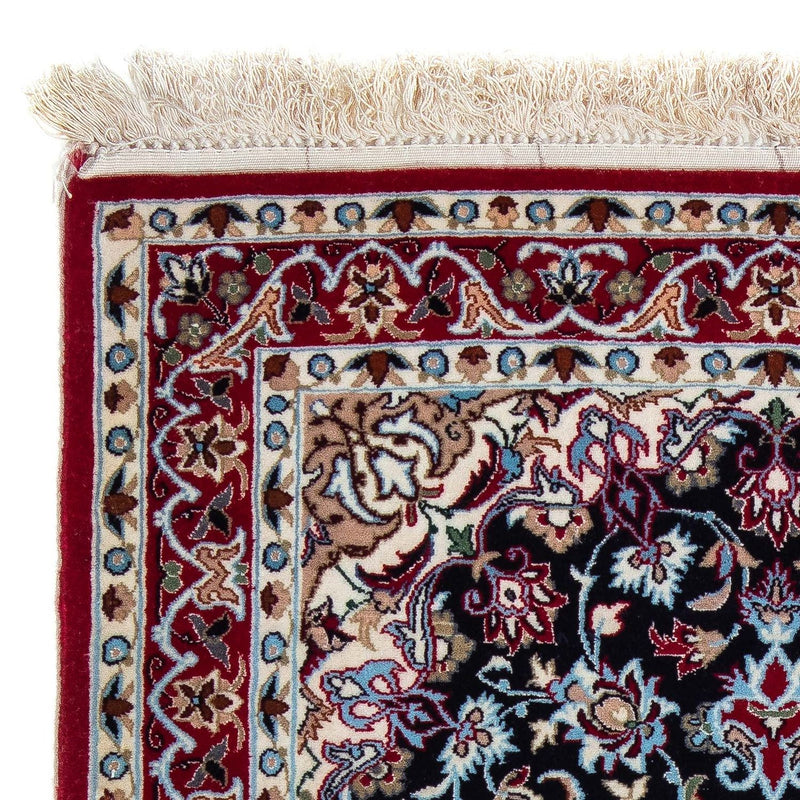 Alfombra Persa - Isfahan - Prima - 104 x 72 cm - rojo oscuro