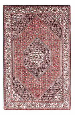 Alfombra persa - Bidjar - 176 x 112 cm - rojo