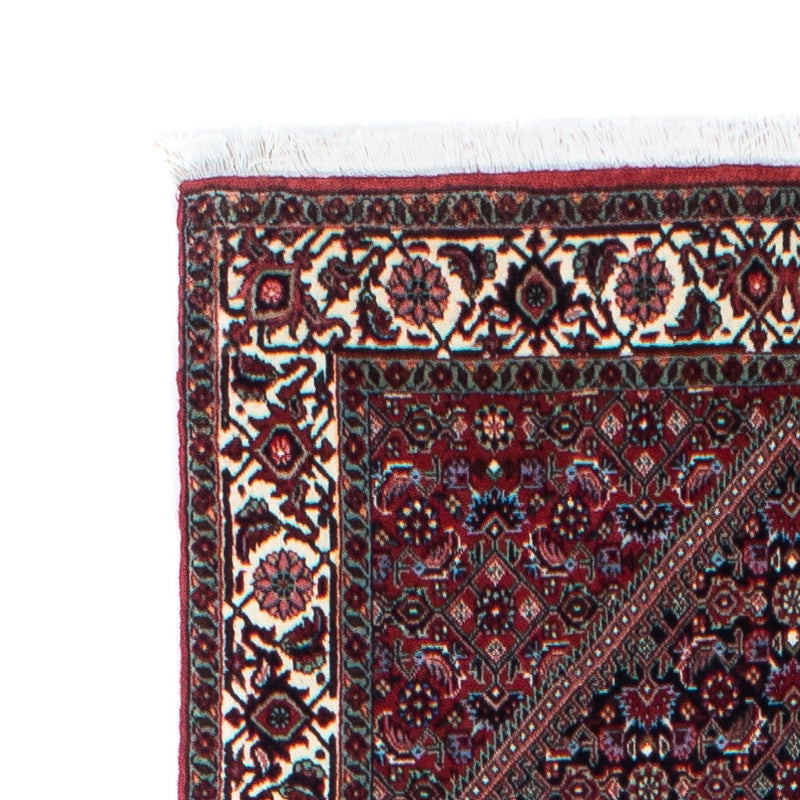 Alfombra de pasillo Alfombra persa - Bidjar - 310 x 82 cm - rojo claro