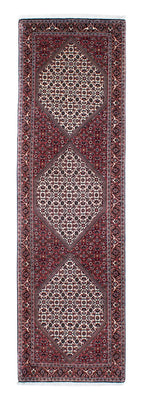 Alfombra de pasillo Alfombra persa - Bidjar - 295 x 84 cm - beige