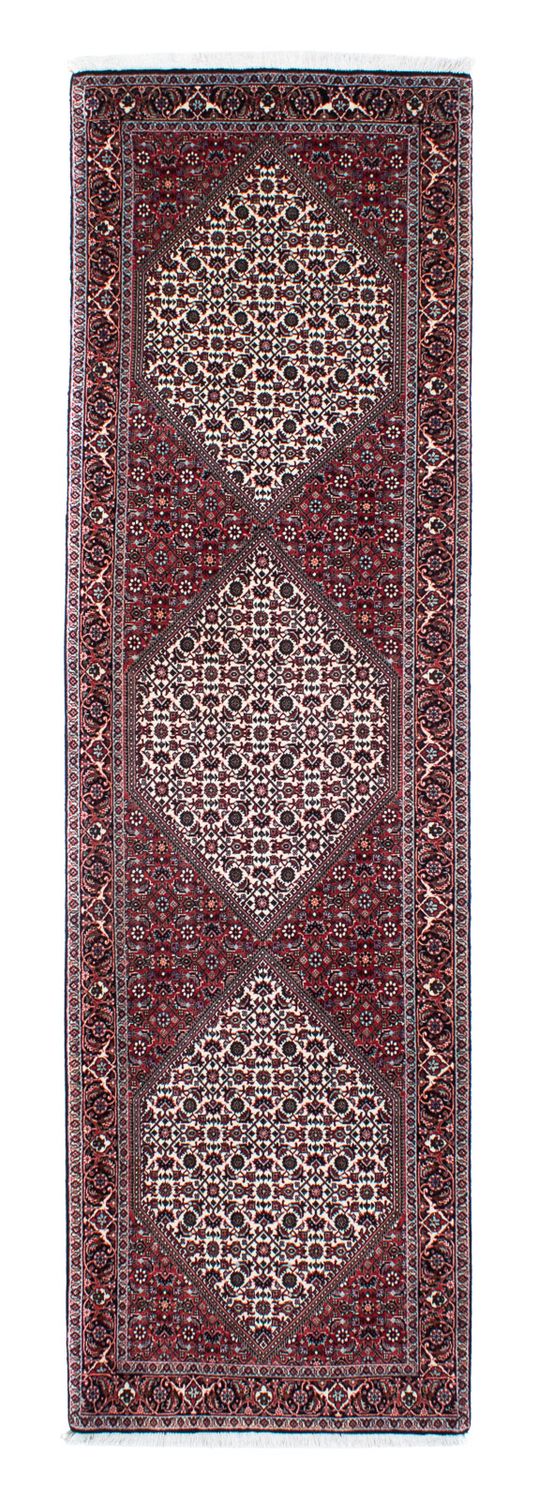 Alfombra de pasillo Alfombra persa - Bidjar - 295 x 84 cm - beige