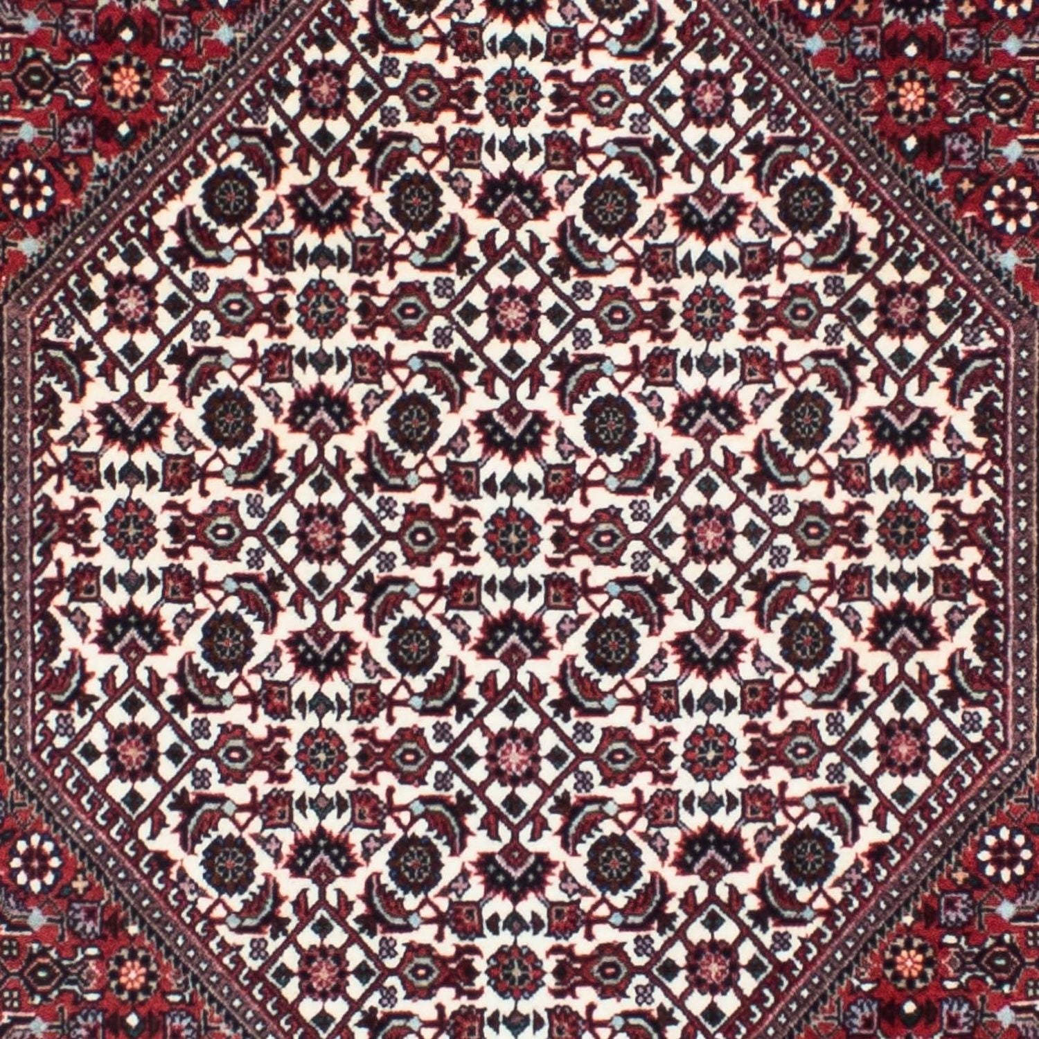 Alfombra de pasillo Alfombra persa - Bidjar - 295 x 84 cm - beige