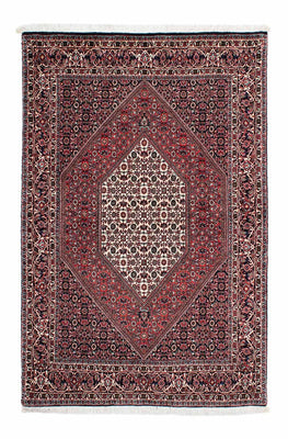 Alfombra persa - Bidjar - 194 x 132 cm - azul oscuro