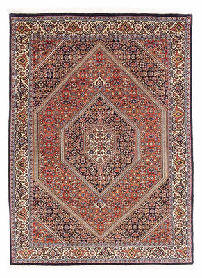 Alfombra persa - Bidjar - 170 x 117 cm - azul oscuro