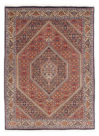 Alfombra persa - Bidjar - 170 x 117 cm - azul oscuro