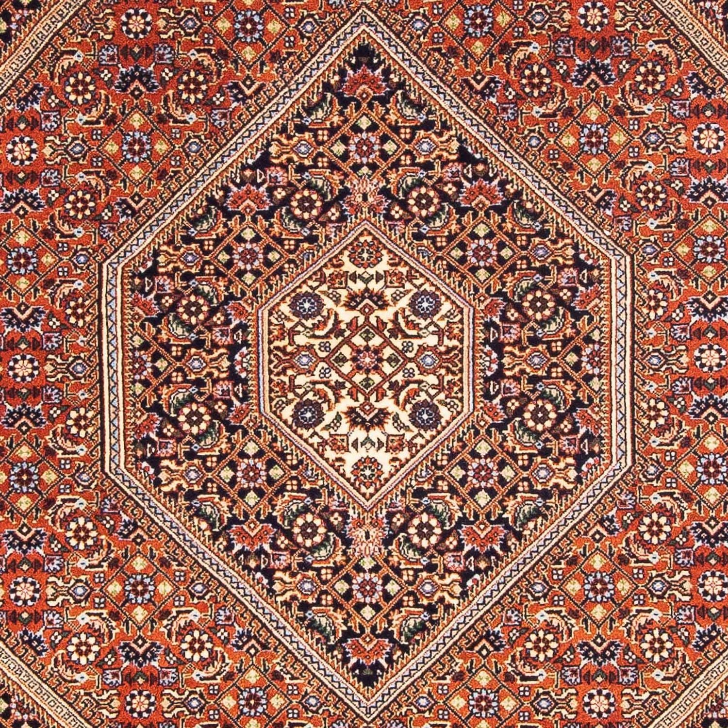 Alfombra persa - Bidjar - 170 x 117 cm - azul oscuro