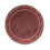 Alfombra persa - Bidjar redondo  - 250 x 250 cm - rojo