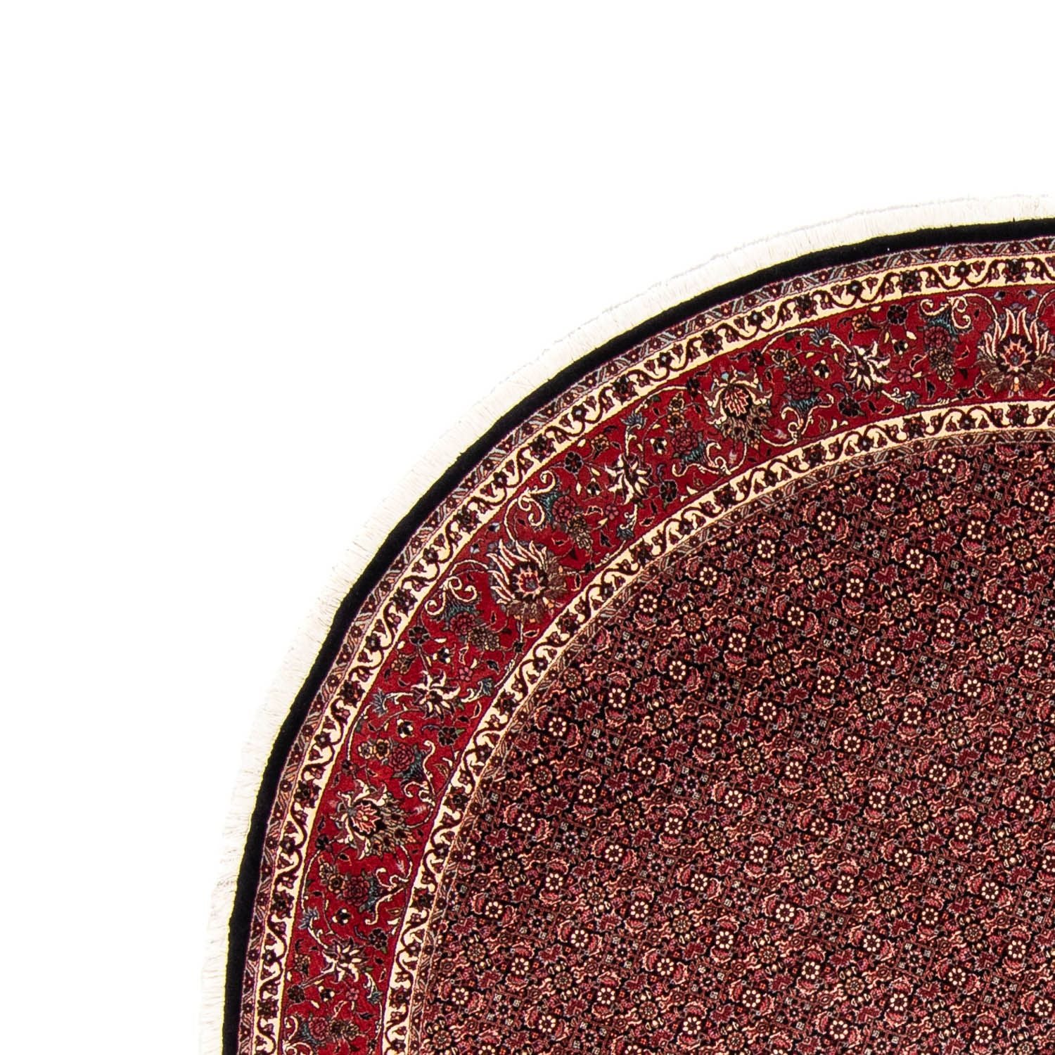 Alfombra persa - Bidjar redondo  - 250 x 250 cm - rojo