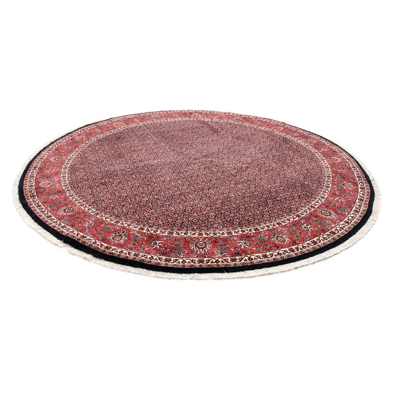 Alfombra persa - Bidjar redondo  - 250 x 250 cm - rojo