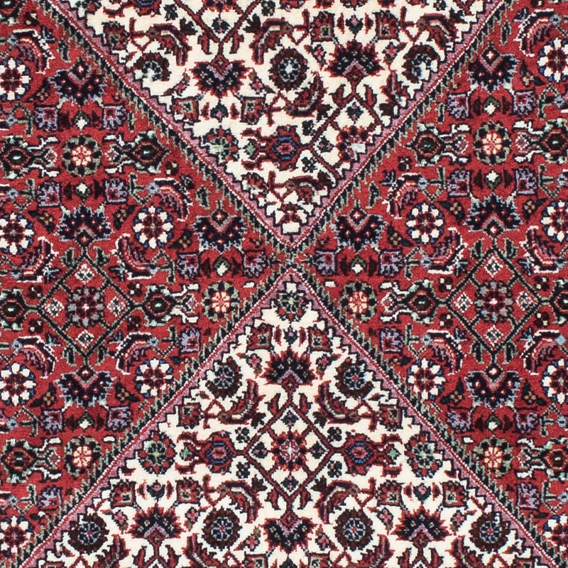 Alfombra de pasillo Alfombra persa - Bidjar - 202 x 74 cm - rojo