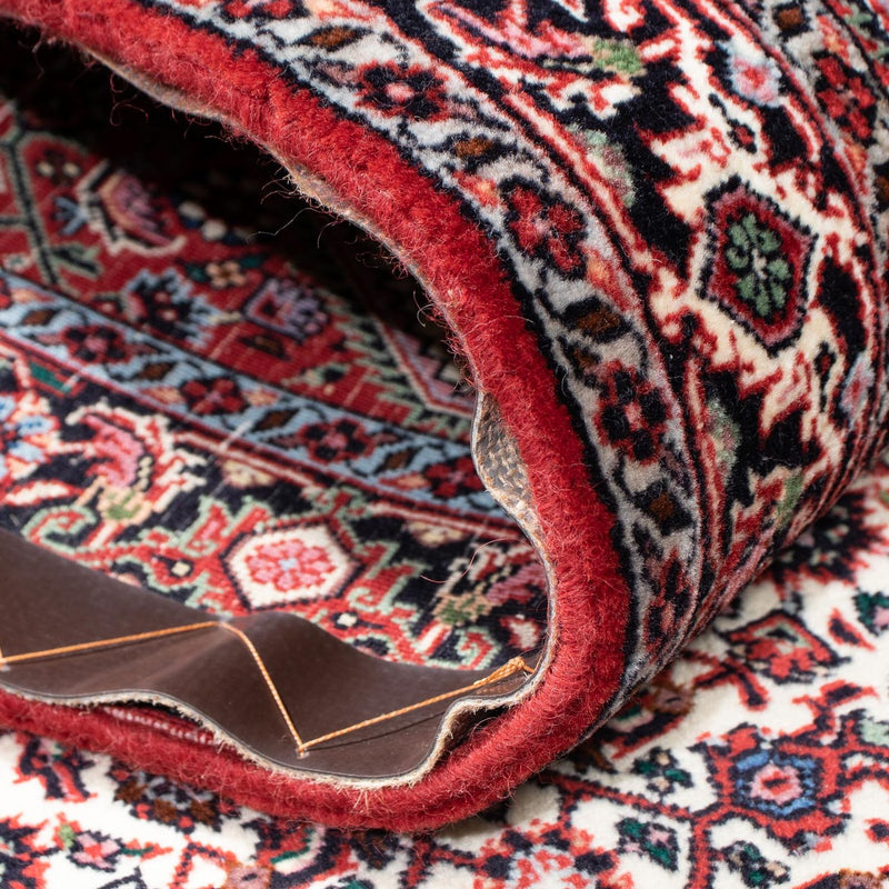 Alfombra de pasillo Alfombra persa - Bidjar - 202 x 74 cm - rojo