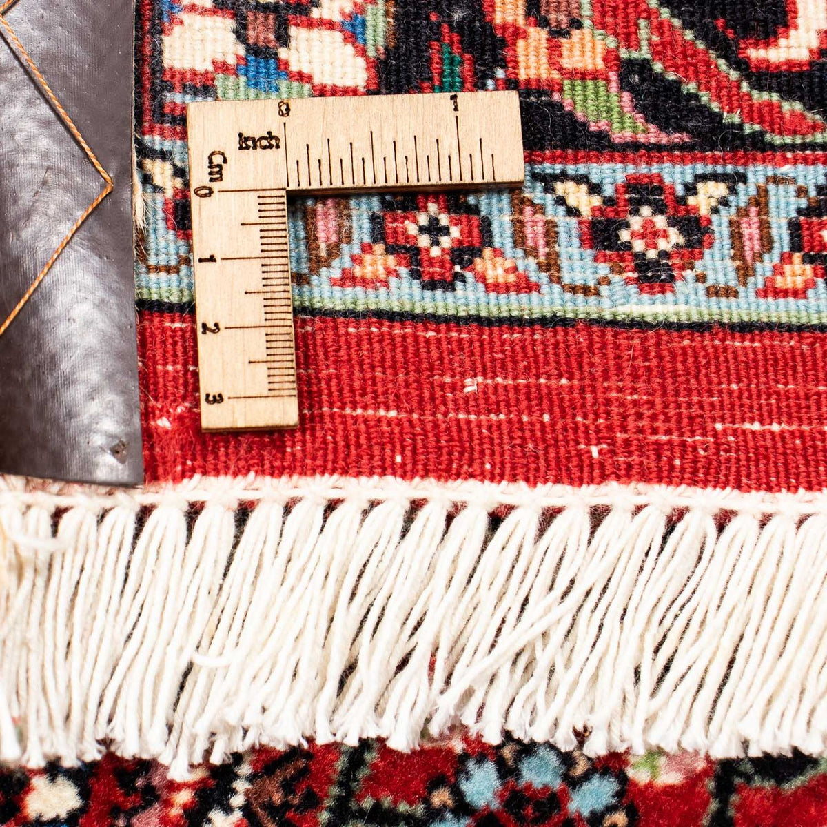 Alfombra persa - Bidjar - 398 x 299 cm - rojo oscuro