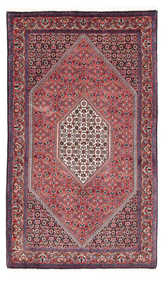 Alfombra persa - Bidjar - 178 x 110 cm - rojo