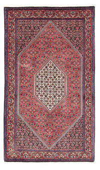 Alfombra persa - Bidjar - 178 x 110 cm - rojo