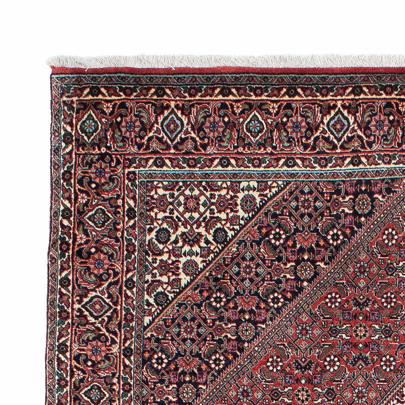Alfombra persa - Bidjar - 206 x 132 cm - rojo claro