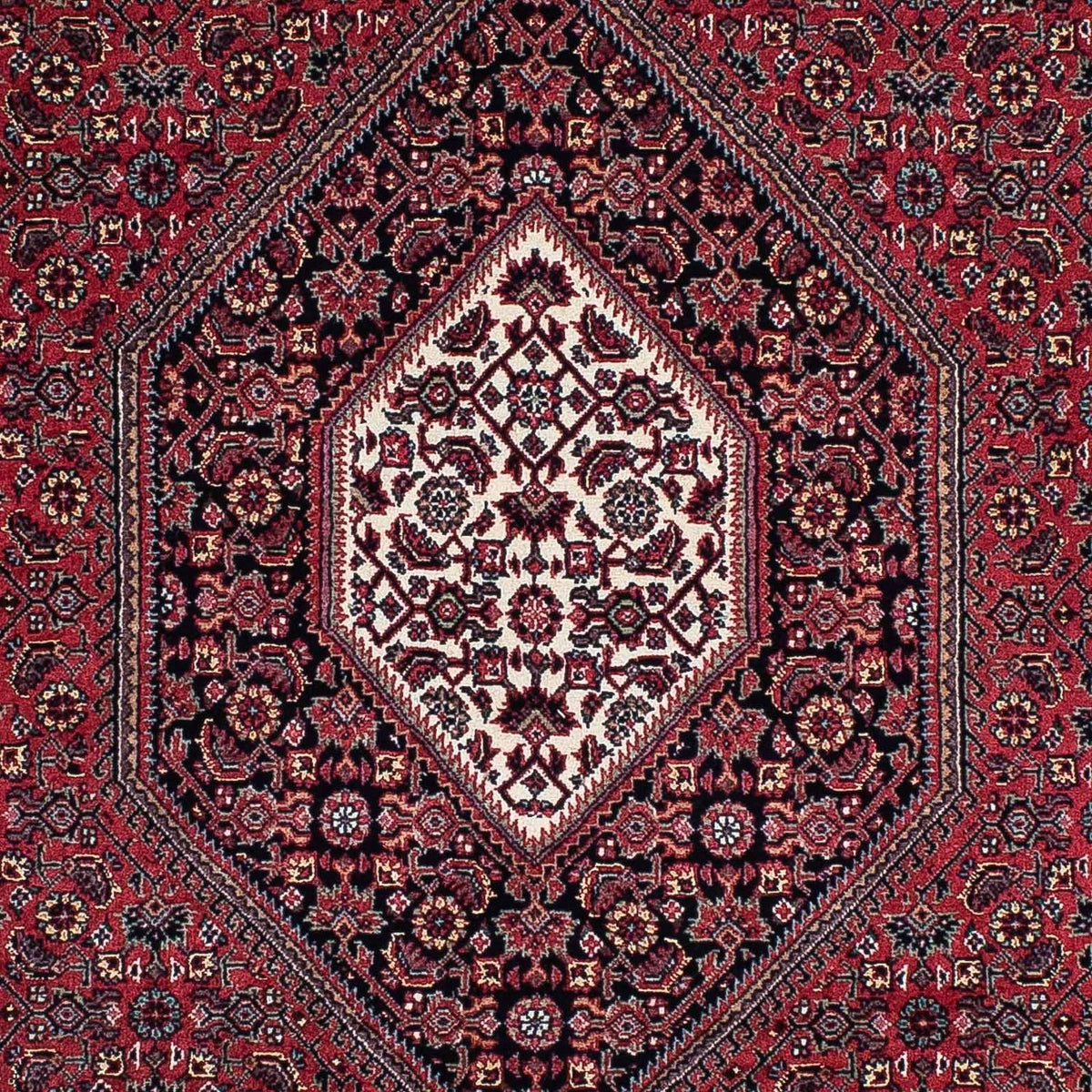 Alfombra persa - Bidjar - 204 x 132 cm - rojo
