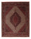 Alfombra persa - Bidjar - 245 x 202 cm - rojo oscuro