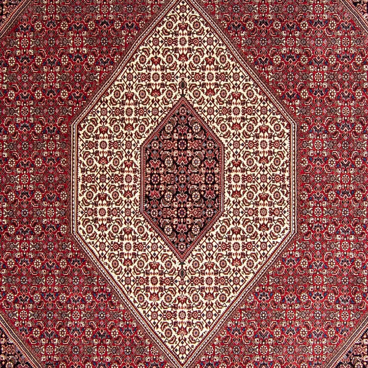 Alfombra persa - Bidjar - 343 x 252 cm - rojo