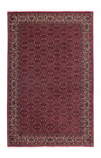 Alfombra persa - Bidjar - 221 x 143 cm - rojo