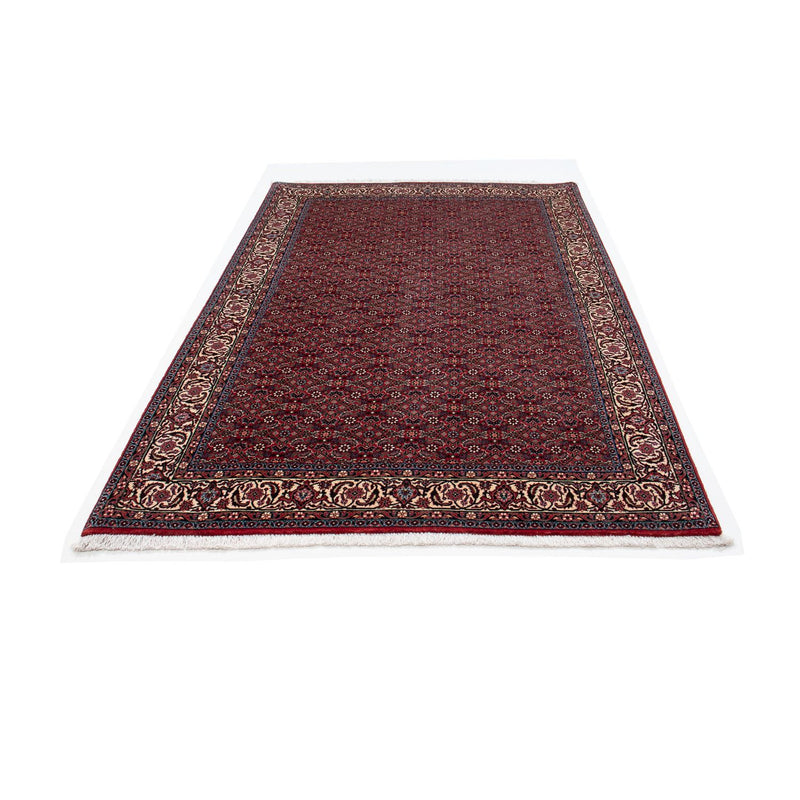 Alfombra persa - Bidjar - 221 x 143 cm - rojo