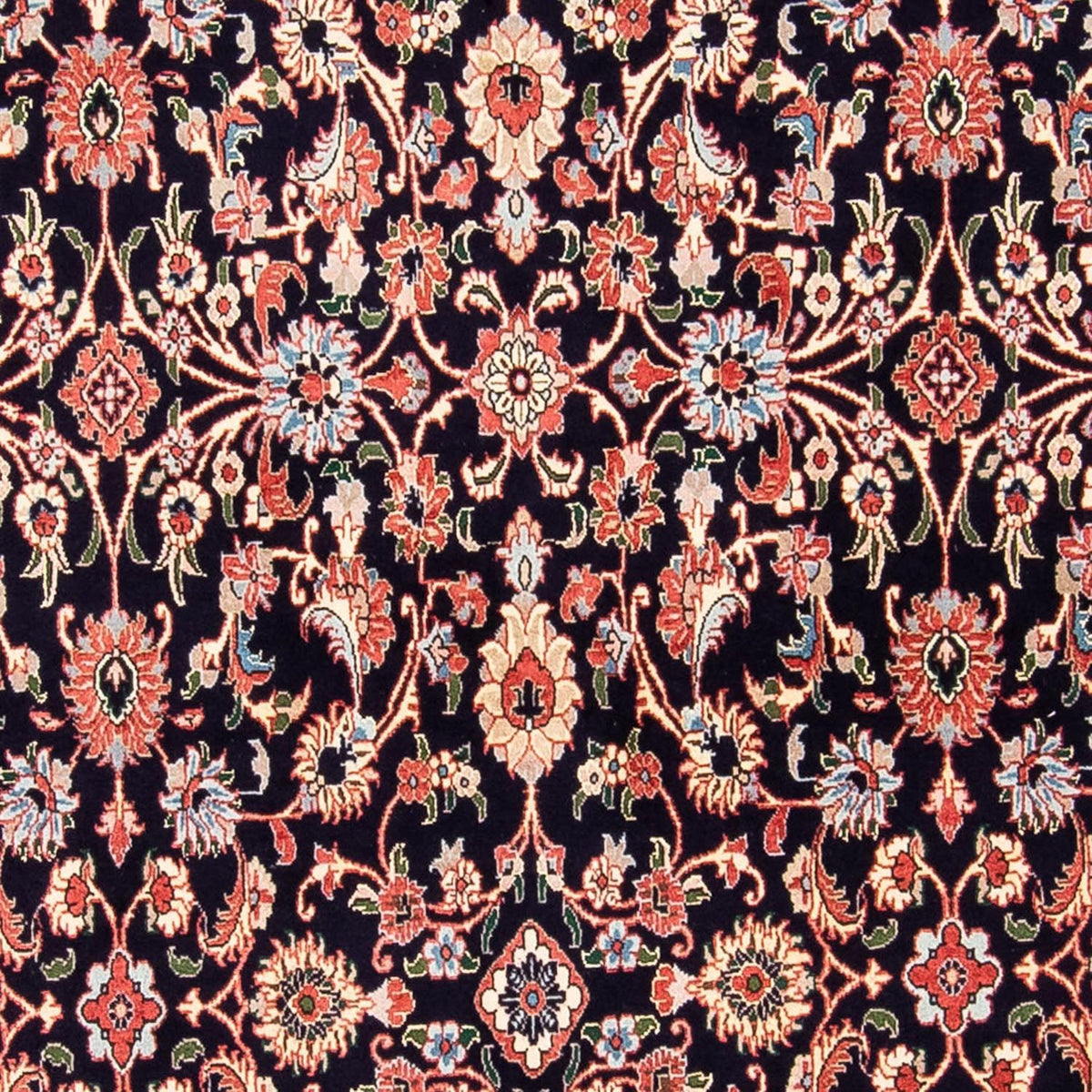 Alfombra persa - Bidjar - 248 x 150 cm - azul oscuro