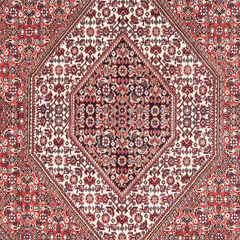 Alfombra persa - Bidjar - 182 x 111 cm - rojo