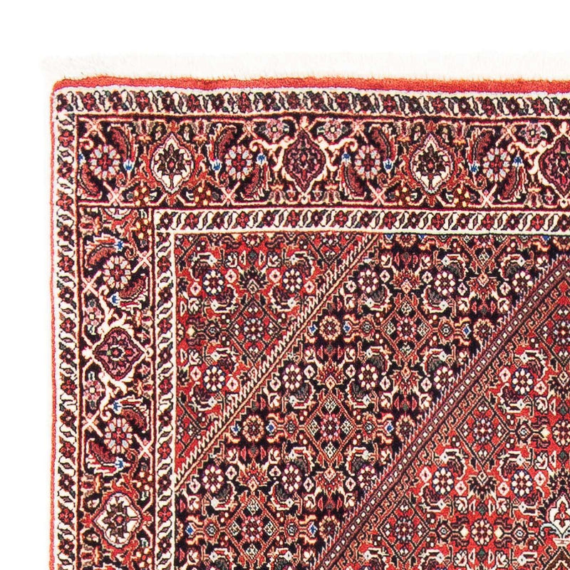 Alfombra persa - Bidjar - 182 x 111 cm - rojo