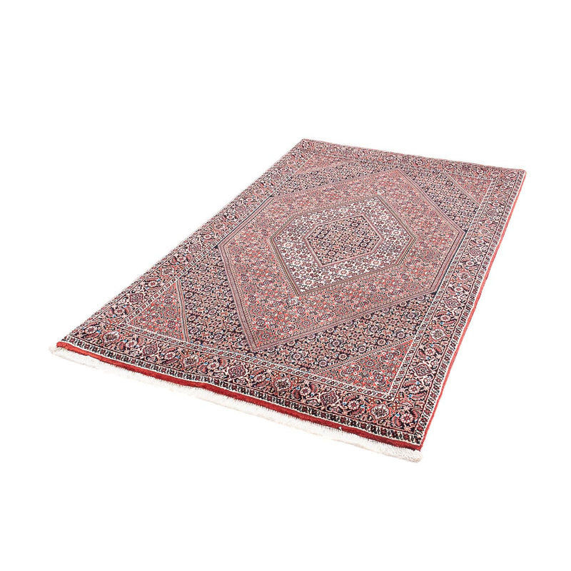 Alfombra persa - Bidjar - 182 x 111 cm - rojo