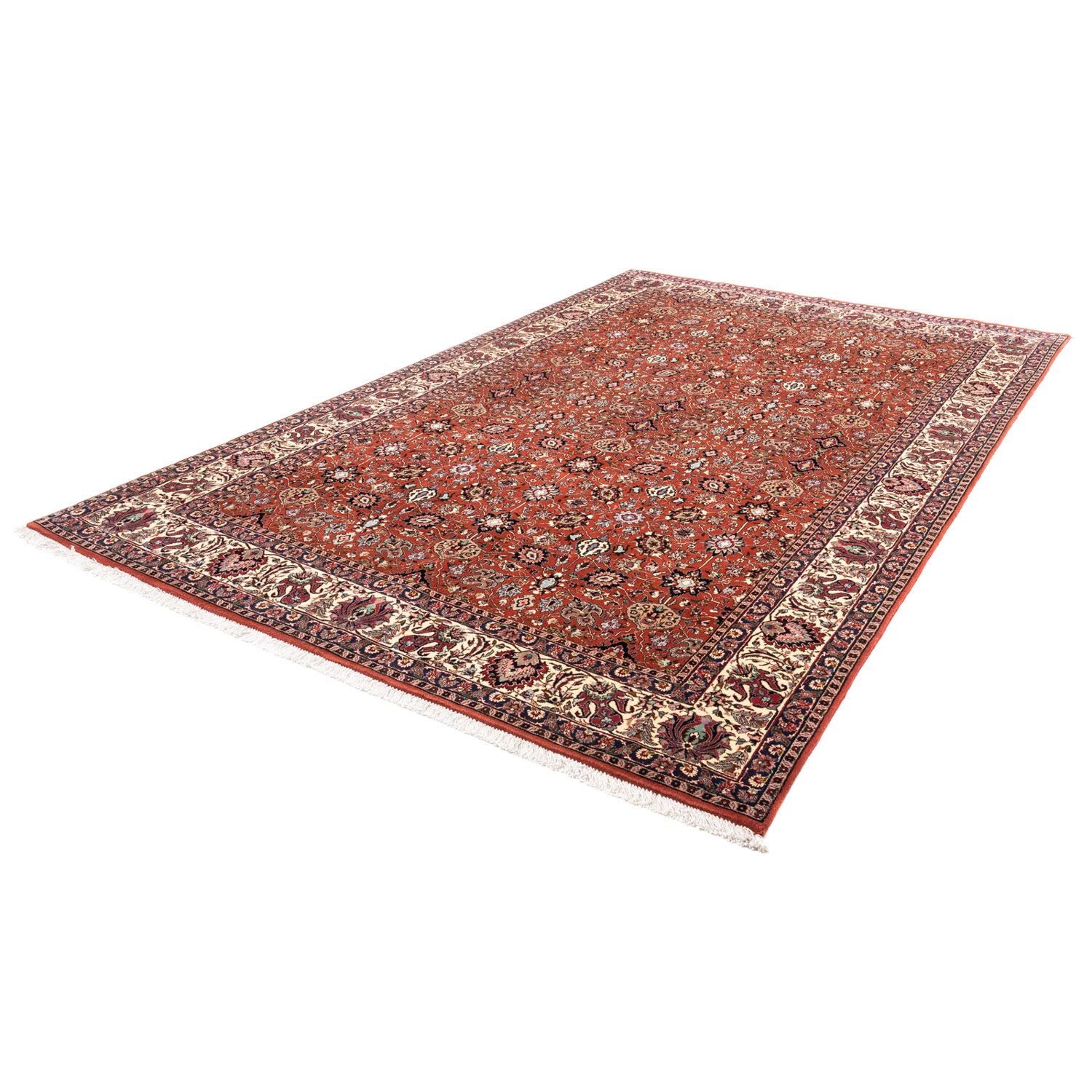 Alfombra persa - Bidjar - 313 x 201 cm - rojo