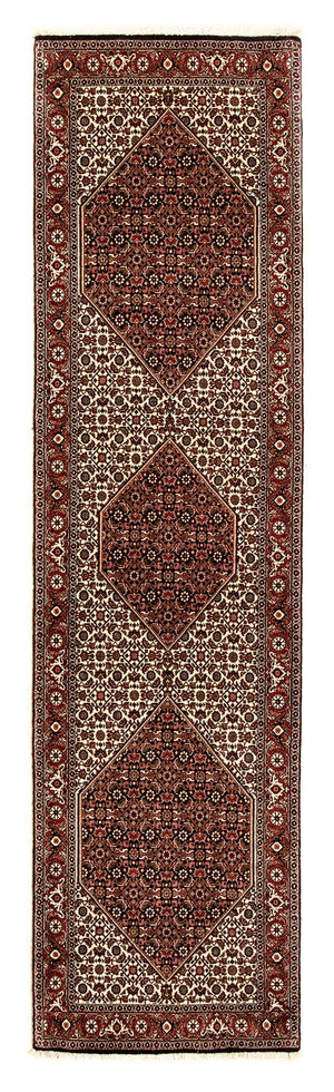 Alfombra de pasillo Alfombra persa - Bidjar - 308 x 81 cm - multicolor