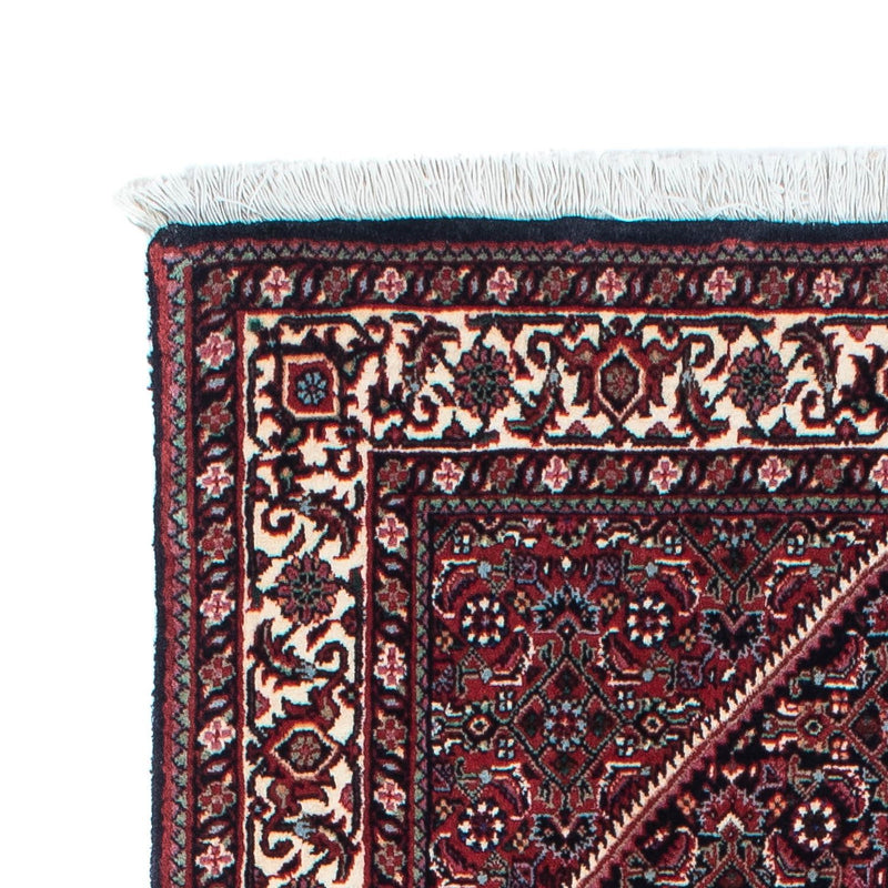 Alfombra de pasillo Alfombra persa - Bidjar - 213 x 74 cm - azul oscuro