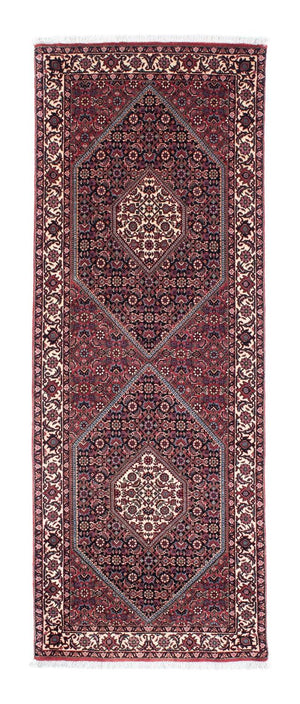 Alfombra de pasillo Alfombra persa - Bidjar - 211 x 75 cm - azul oscuro