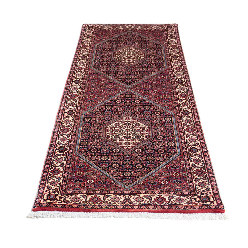 Alfombra de pasillo Alfombra persa - Bidjar - 211 x 75 cm - azul oscuro