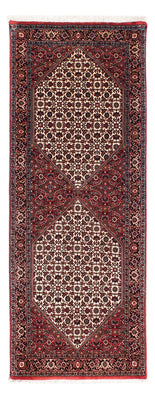 Alfombra de pasillo Alfombra persa - Bidjar - 188 x 73 cm - rojo