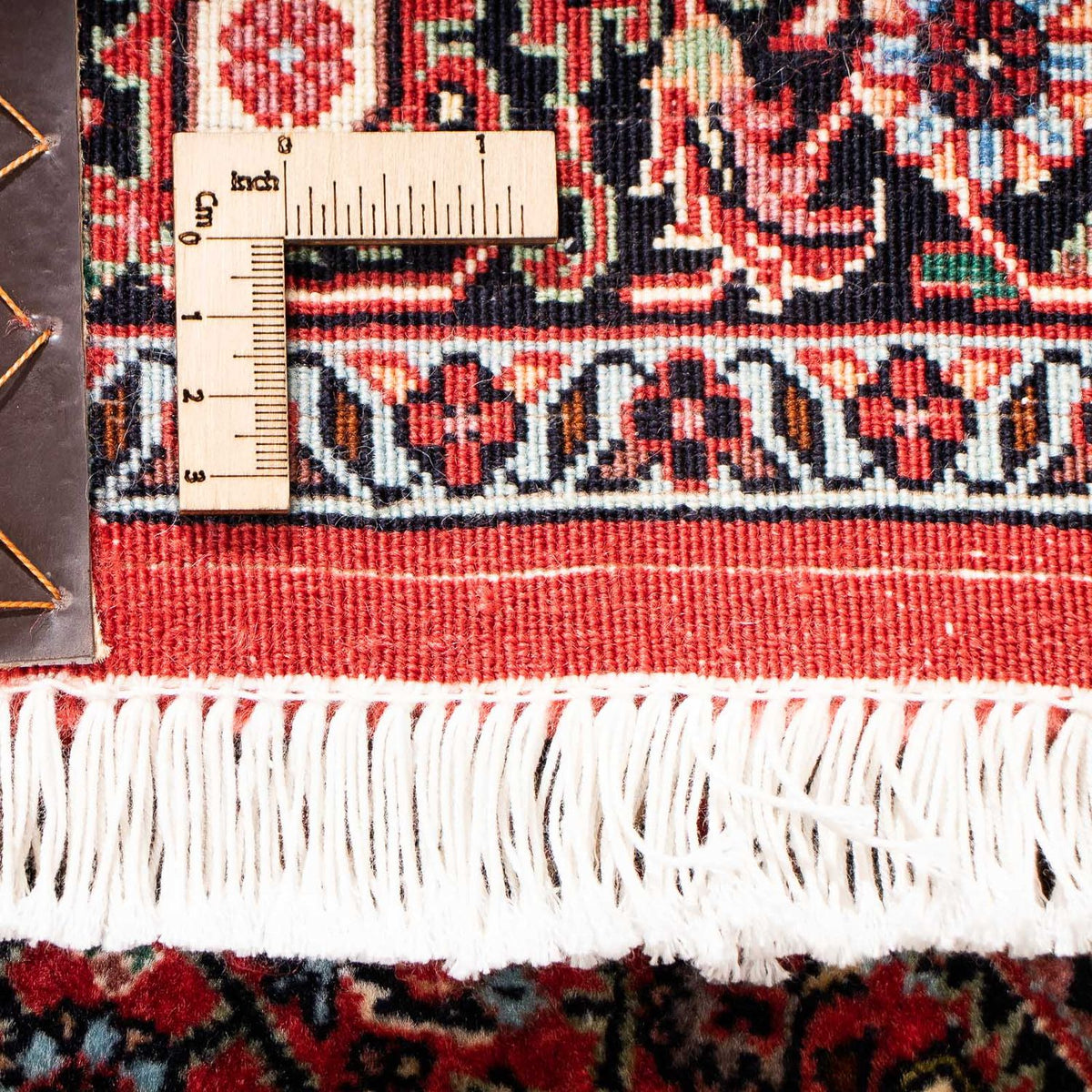 Alfombra de pasillo Alfombra persa - Bidjar - 188 x 73 cm - rojo