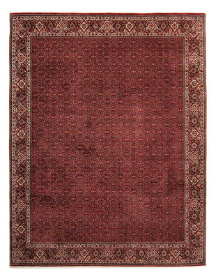 Alfombra persa - Bidjar - 392 x 299 cm - rojo oscuro